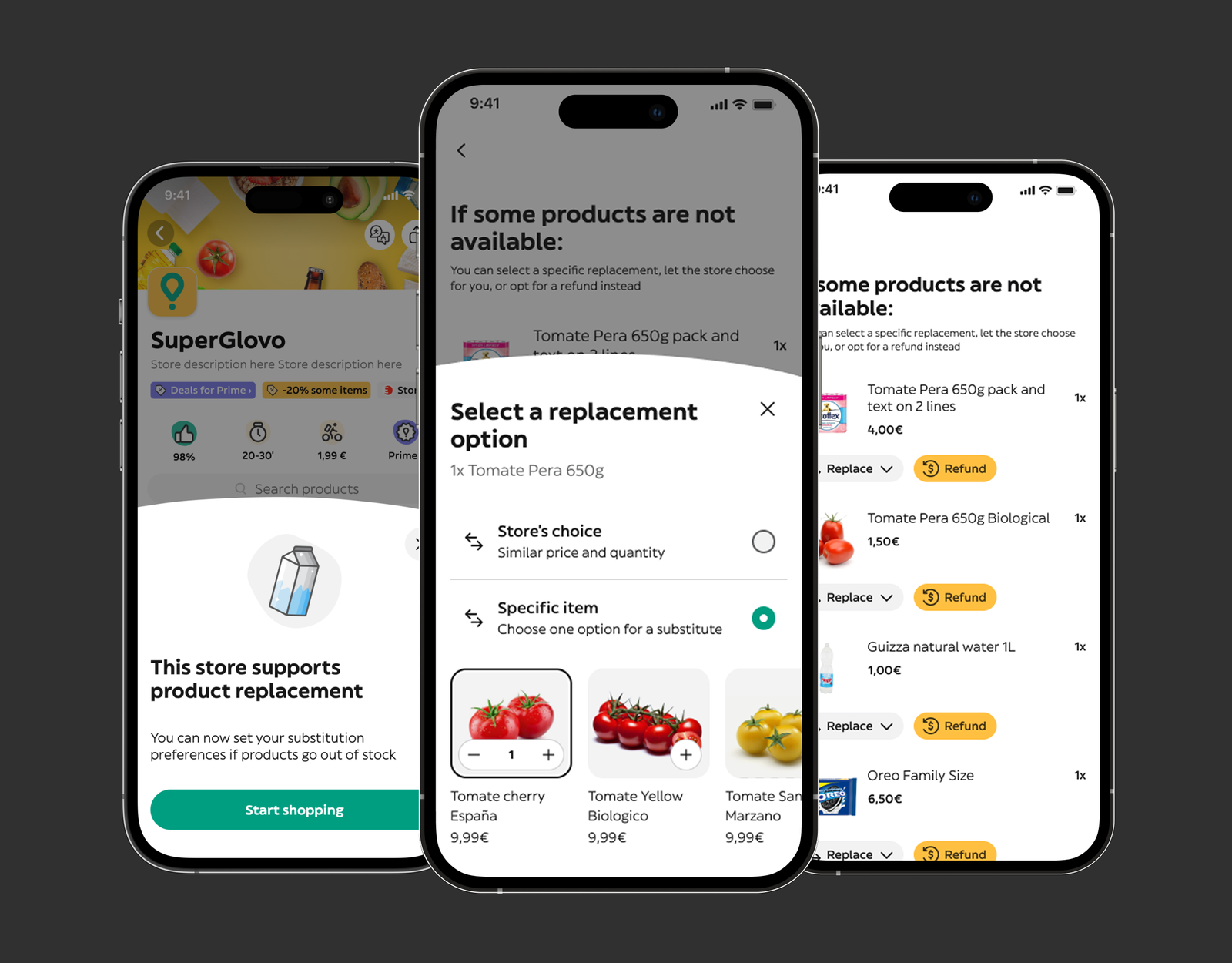 PNA — Product Not Available feature